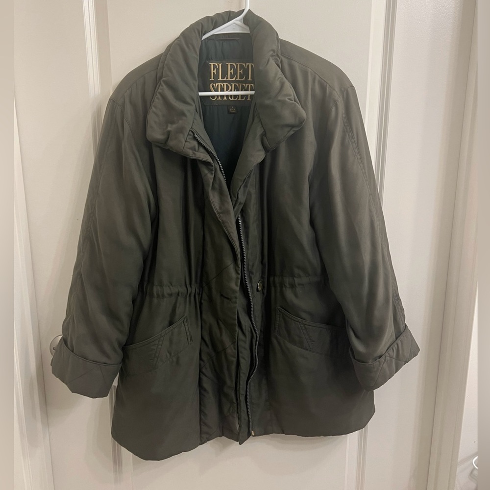 Vintage FLEET STREET Womens Puffer Jacket